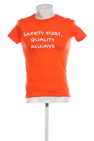 Мъжка тениска Gildan, Размер S, Цвят Оранжев, Цена 12,94 лв.