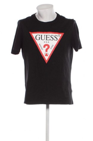 Ανδρικό t-shirt Guess, Μέγεθος XL, Χρώμα Μαύρο, Τιμή 10,43 €