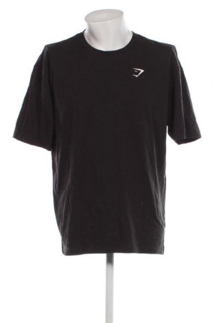 Мъжка тениска Gymshark, Размер XL, Цвят Черен, Цена 14,00 лв.