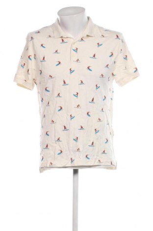 Ανδρικό t-shirt H&M L.O.G.G., Μέγεθος L, Χρώμα Εκρού, Τιμή 10,35 €