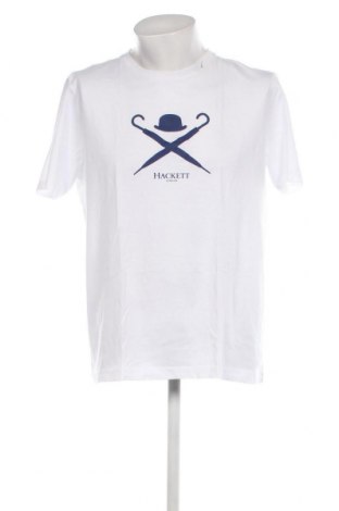 Herren T-Shirt Hackett, Größe XL, Farbe Weiß, Preis € 37,11