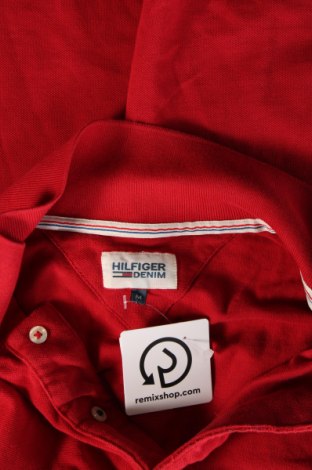 Мъжка тениска Hilfiger Denim, Размер M, Цвят Червен, Цена 62,39 лв.