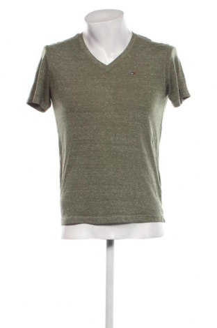 Мъжка тениска Hilfiger Denim, Размер S, Цвят Зелен, Цена 34,10 лв.