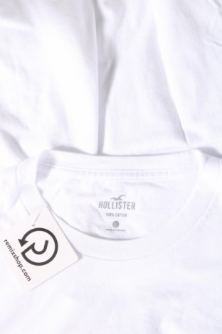 Tricou de bărbați Hollister, Mărime L, Culoare Alb, Preț 101,97 Lei