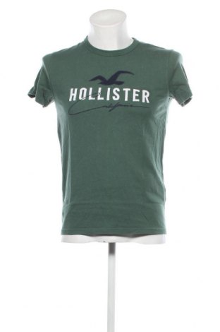 Męski T-shirt Hollister, Rozmiar S, Kolor Zielony, Cena 82,63 zł