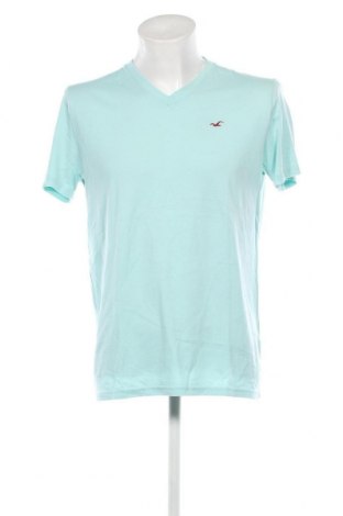 Herren T-Shirt Hollister, Größe L, Farbe Blau, Preis 5,84 €