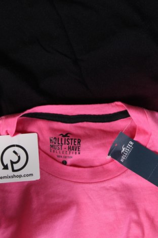 Ανδρικό t-shirt Hollister, Μέγεθος L, Χρώμα Ρόζ , Τιμή 15,98 €