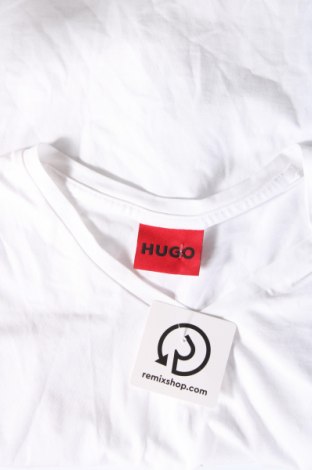 Męski T-shirt Hugo Boss, Rozmiar L, Kolor Biały, Cena 303,86 zł