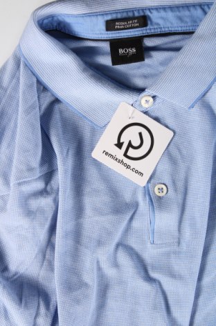 Herren T-Shirt Hugo Boss, Größe M, Farbe Blau, Preis € 43,14