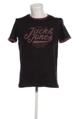 Herren T-Shirt Jack & Jones, Größe M, Farbe Schwarz, Preis € 14,99