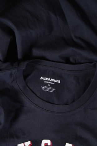 Мъжка тениска Jack & Jones, Размер M, Цвят Син, Цена 31,00 лв.