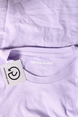 Ανδρικό t-shirt Jack & Jones, Μέγεθος M, Χρώμα Βιολετί, Τιμή 15,98 €