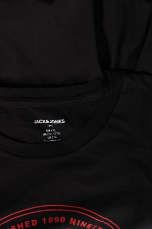 Мъжка тениска Jack & Jones, Размер 4XL, Цвят Черен, Цена 31,00 лв.