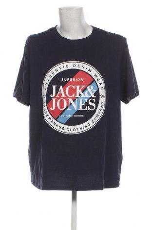 Férfi póló Jack & Jones, Méret 4XL, Szín Kék, Ár 6 554 Ft