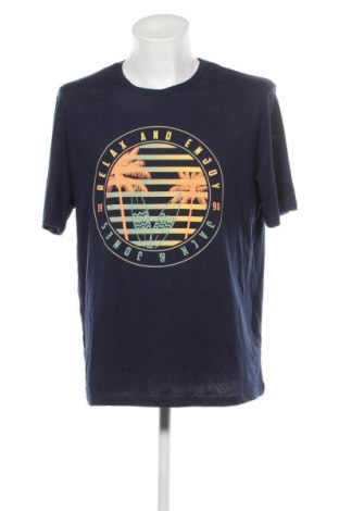 Мъжка тениска Jack & Jones, Размер XL, Цвят Син, Цена 24,80 лв.