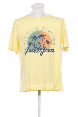 Herren T-Shirt Jack & Jones, Größe XL, Farbe Gelb, Preis 15,98 €
