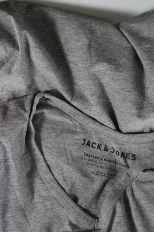 Ανδρικό t-shirt Jack & Jones, Μέγεθος L, Χρώμα Γκρί, Τιμή 8,66 €