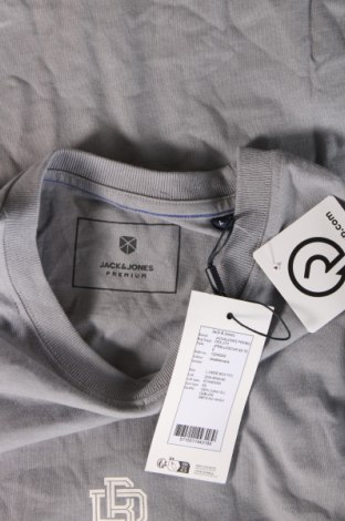 Мъжка тениска Jack & Jones PREMIUM, Размер L, Цвят Сив, Цена 31,00 лв.