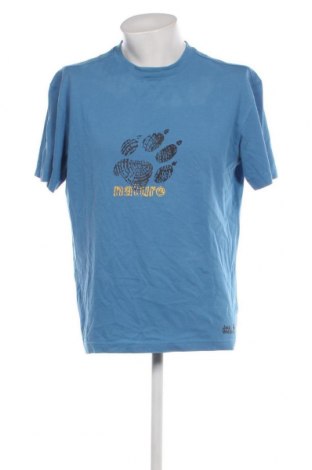 Tricou de bărbați Jack Wolfskin, Mărime XL, Culoare Albastru, Preț 89,01 Lei