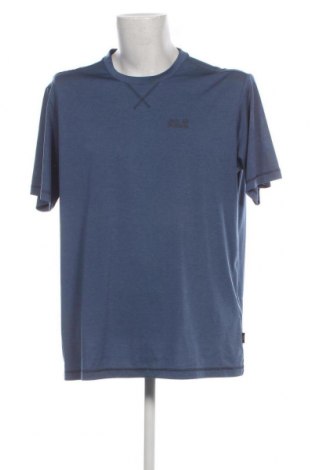 Herren T-Shirt Jack Wolfskin, Größe XXL, Farbe Blau, Preis € 18,79