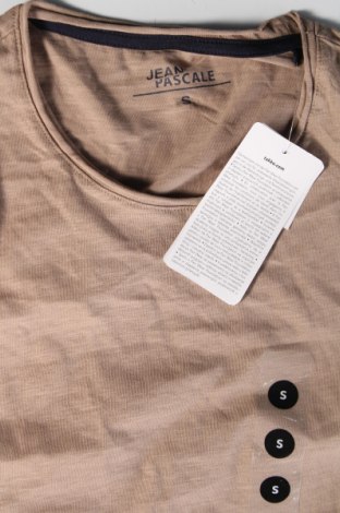 Herren T-Shirt Jean Pascale, Größe S, Farbe Beige, Preis € 14,61