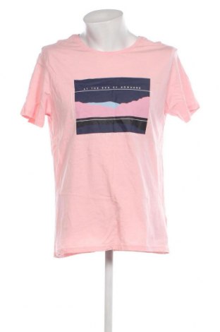 Tricou de bărbați LCW, Mărime XL, Culoare Roz, Preț 40,82 Lei