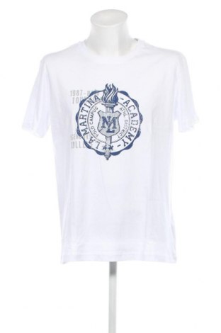 Herren T-Shirt La Martina, Größe XL, Farbe Weiß, Preis € 37,11