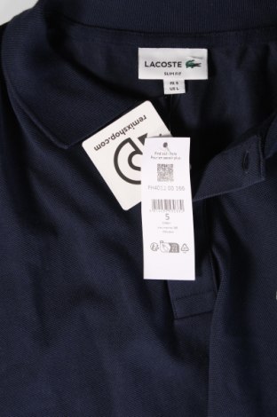 Мъжка тениска Lacoste, Размер L, Цвят Син, Цена 72,00 лв.