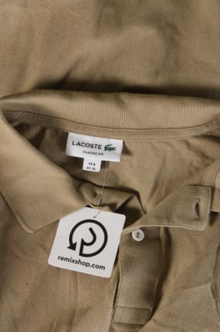 Ανδρικό t-shirt Lacoste, Μέγεθος L, Χρώμα  Μπέζ, Τιμή 37,11 €
