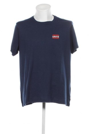 Мъжка тениска Levi's, Размер XXL, Цвят Син, Цена 56,00 лв.