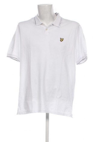 Herren T-Shirt Lyle & Scott, Größe XL, Farbe Weiß, Preis 27,43 €
