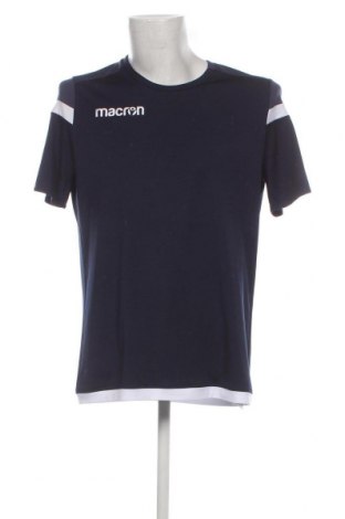 Ανδρικό t-shirt Macron, Μέγεθος XL, Χρώμα Μπλέ, Τιμή 9,90 €