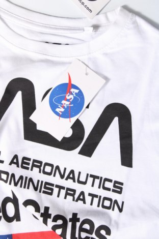Мъжка тениска NASA, Размер M, Цвят Бял, Цена 31,00 лв.