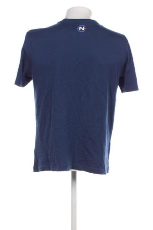 Мъжка тениска Nautica, Размер M, Цвят Син, Цена 33,63 лв.