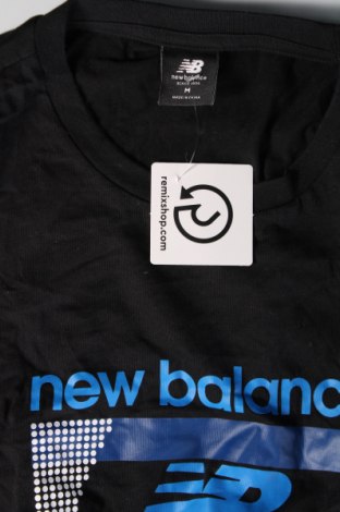 Herren T-Shirt New Balance, Größe M, Farbe Schwarz, Preis 17,40 €