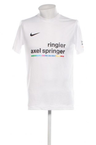 Herren T-Shirt Nike, Größe M, Farbe Weiß, Preis 8,28 €