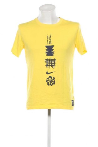 Tricou de bărbați Nike, Mărime L, Culoare Galben, Preț 88,82 Lei