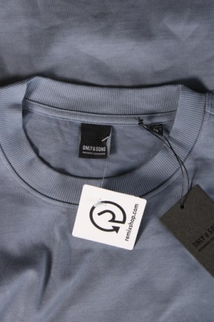 Herren T-Shirt Only & Sons, Größe L, Farbe Grau, Preis € 10,82