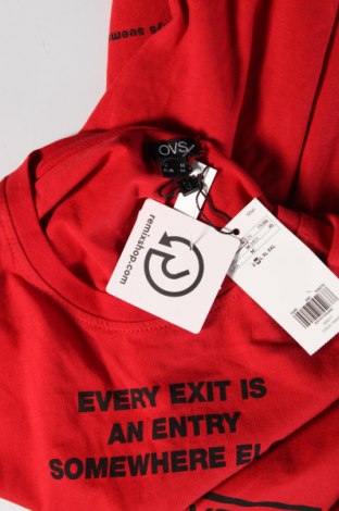 Pánské tričko  Oviesse, Velikost M, Barva Červená, Cena  304,00 Kč