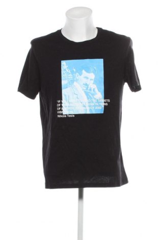 Мъжка тениска Oviesse, Размер XXL, Цвят Черен, Цена 21,00 лв.