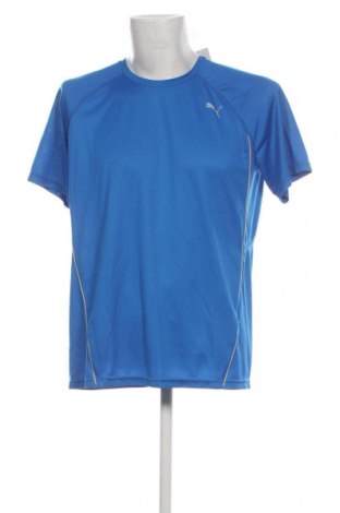 Мъжка тениска PUMA, Размер XL, Цвят Син, Цена 27,00 лв.