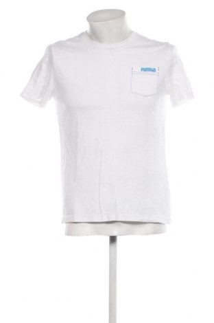 Herren T-Shirt PUMA, Größe M, Farbe Weiß, Preis 8,40 €