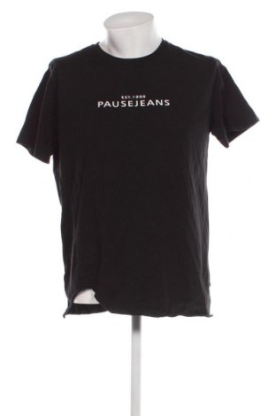 Pánské tričko  Pause Jeans, Velikost XL, Barva Černá, Cena  177,00 Kč