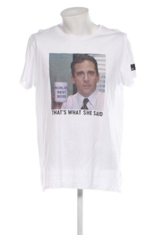 Ανδρικό t-shirt Pepco, Μέγεθος XXL, Χρώμα Λευκό, Τιμή 6,68 €