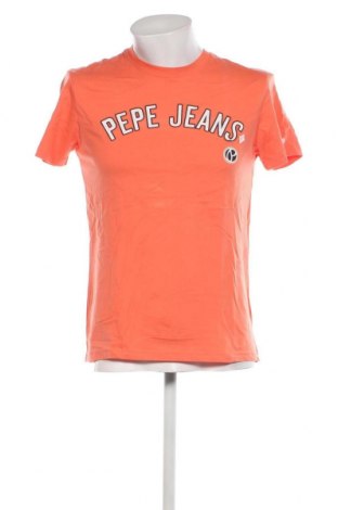 Мъжка тениска Pepe Jeans, Размер S, Цвят Оранжев, Цена 56,00 лв.