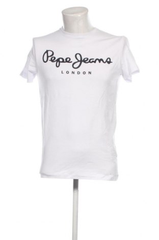 Tricou de bărbați Pepe Jeans, Mărime S, Culoare Alb, Preț 184,21 Lei