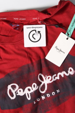 Мъжка тениска Pepe Jeans, Размер L, Цвят Червен, Цена 56,00 лв.