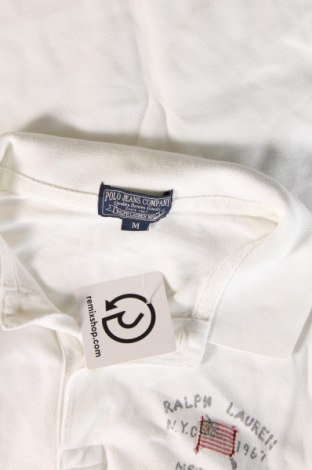 Herren T-Shirt Polo Jeans Company by Ralph Lauren, Größe M, Farbe Weiß, Preis € 17,00