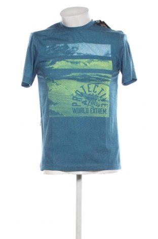 Herren T-Shirt Protective, Größe S, Farbe Blau, Preis 11,07 €
