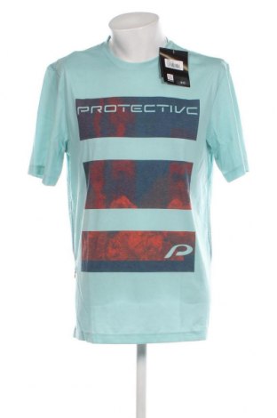 Ανδρικό t-shirt Protective, Μέγεθος XXL, Χρώμα Μπλέ, Τιμή 11,07 €